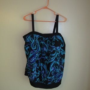 Merona Tankini Bathing Suit Top Plus Size